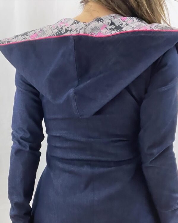 Chaqueta Azul Mezclilla Gatitos - Imagen 2