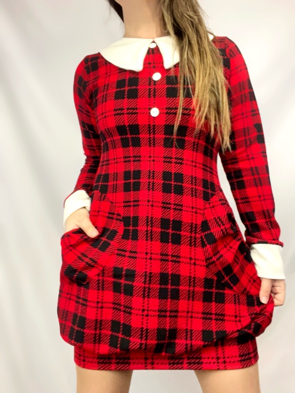 Vestido Escocés Merlina