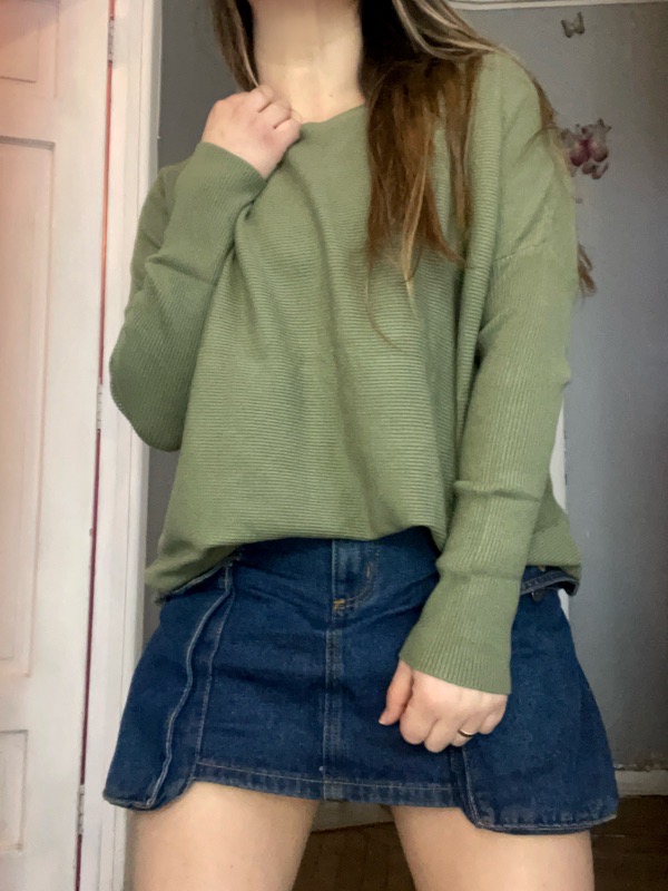 Sweaters Verde Olivo Beatrice