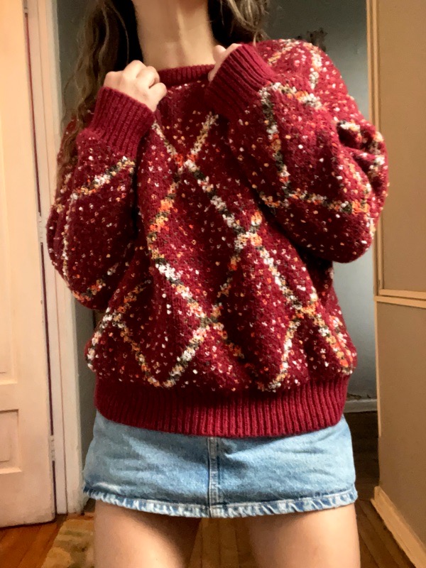 Sweater Burdeo Matizado Gabriel
