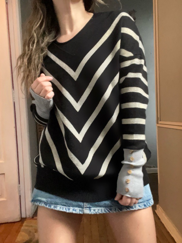 Sweater Rayas Luna