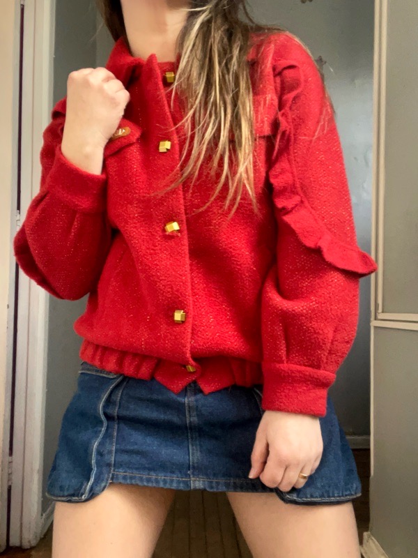 Chaqueta Terracota Fiorella