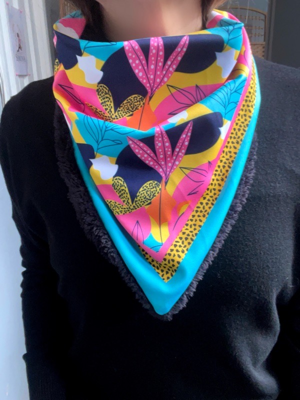 Bandana Flor Estampada