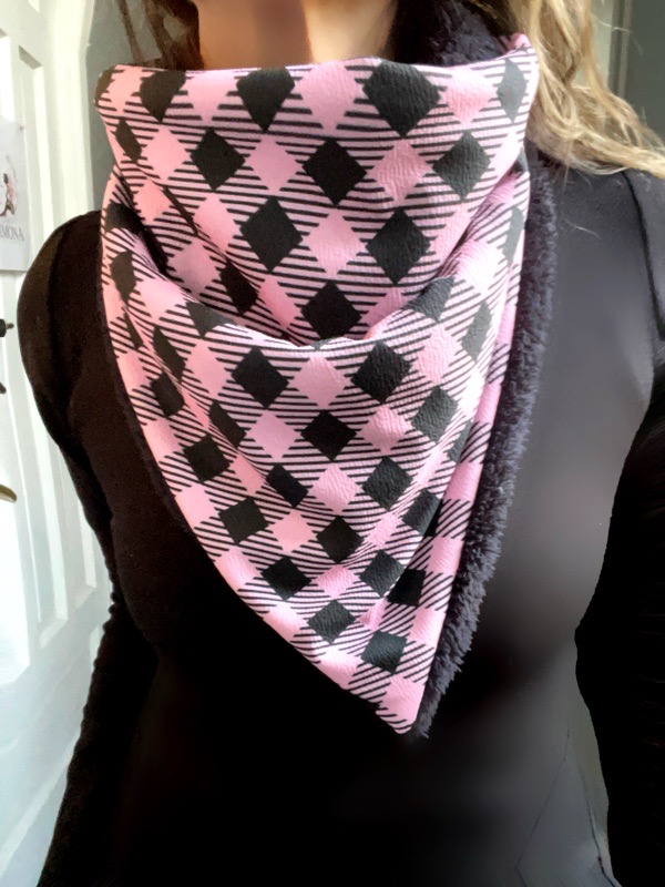 Bandana Rosa Principe De Gales