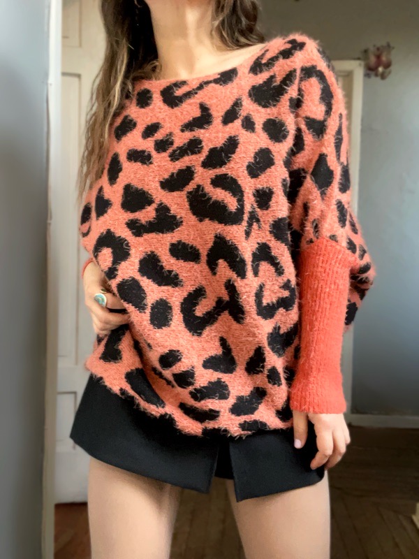 Suéter Bruna Animal Print