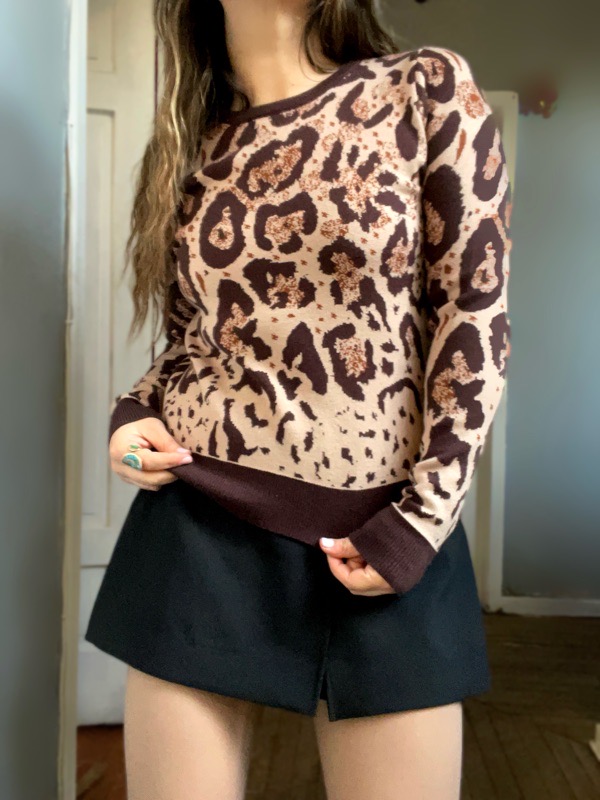 Suéter Animal Print Charlotte