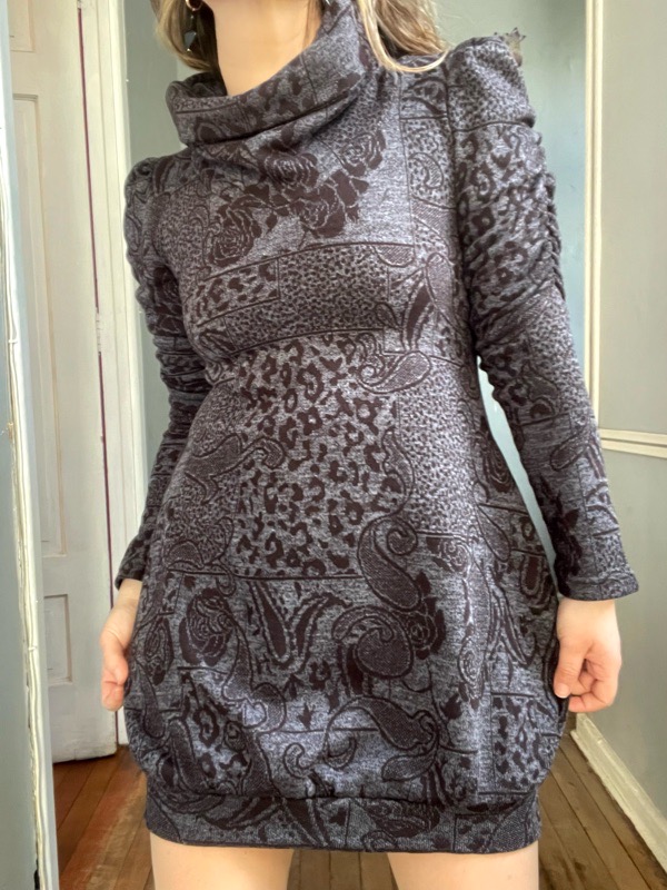 Vestido Estampado Barroco Bianca