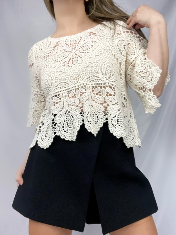 Polera Blanco Invierno Dulce Clara