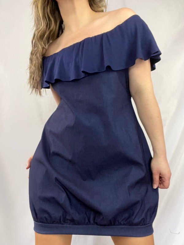 Vestido Azul Vuelos Amanda