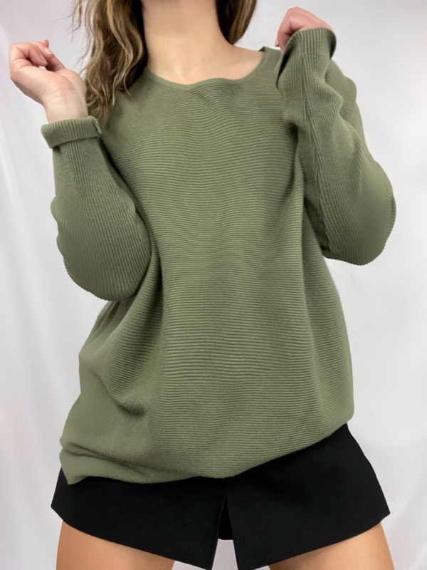 Sweaters Verde Olivo Beatrice