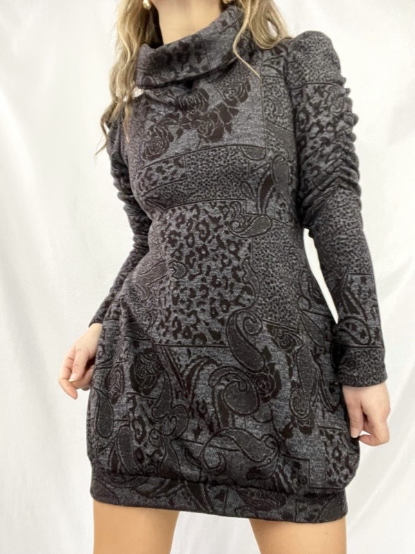 Vestido Estampado Barroco Bianca