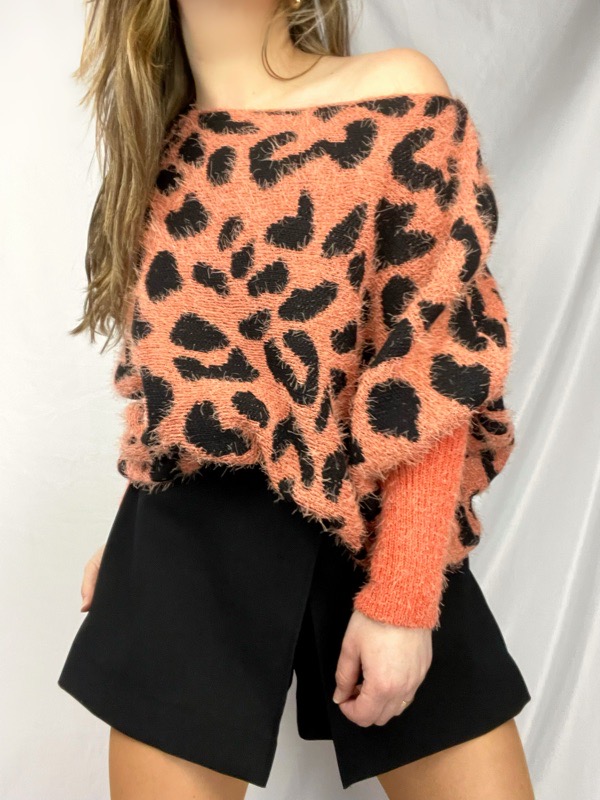 Suéter Bruna Animal Print
