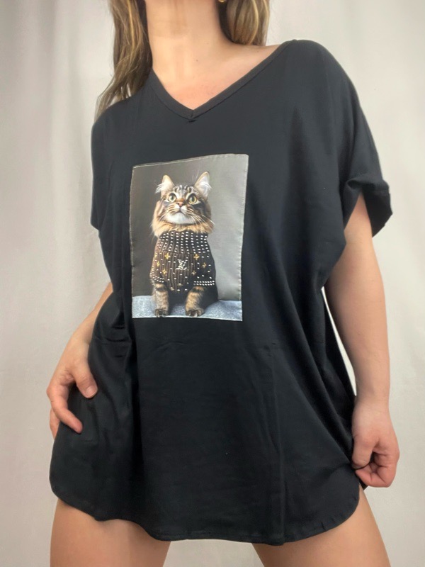 Polera Oversize Luna