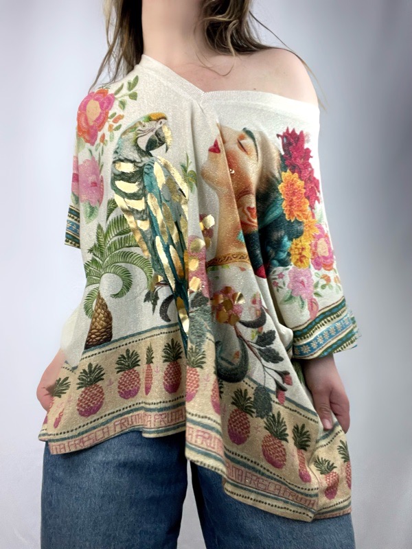 Polera Italiana Frida del Caribe - Imagen 2