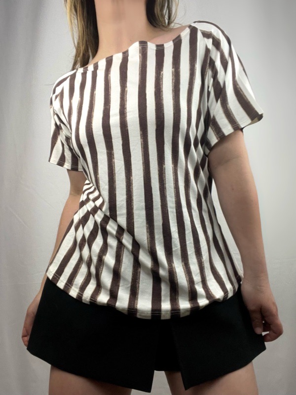 Polera Listras do Cacau