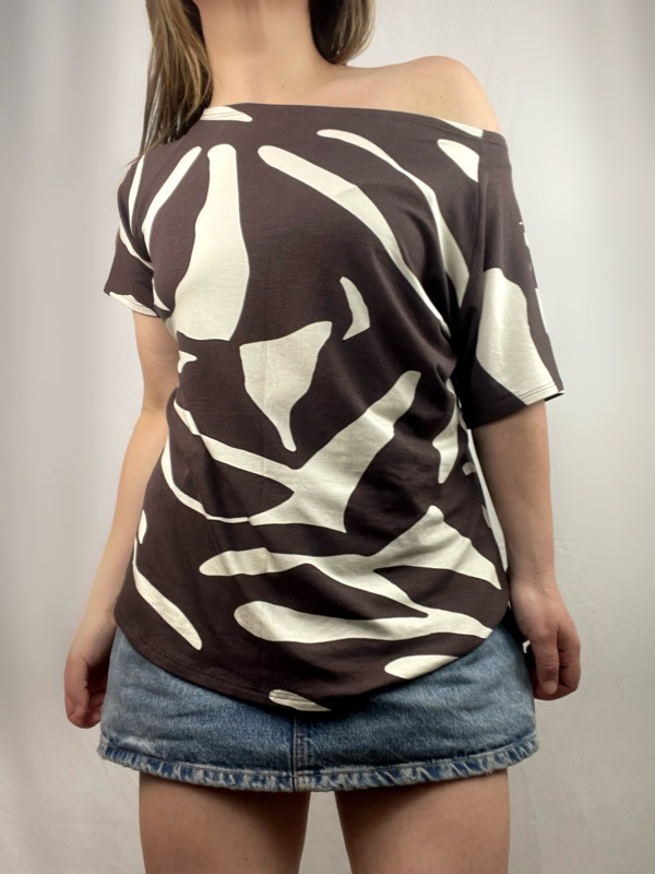 Polera Zebra Café - Imagen 2