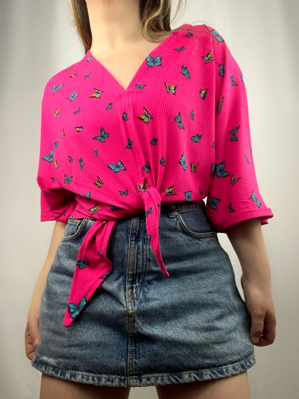 Blusa Fiore di Farfalle