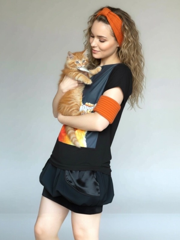 Polera Mistica Felina - Imagen 2