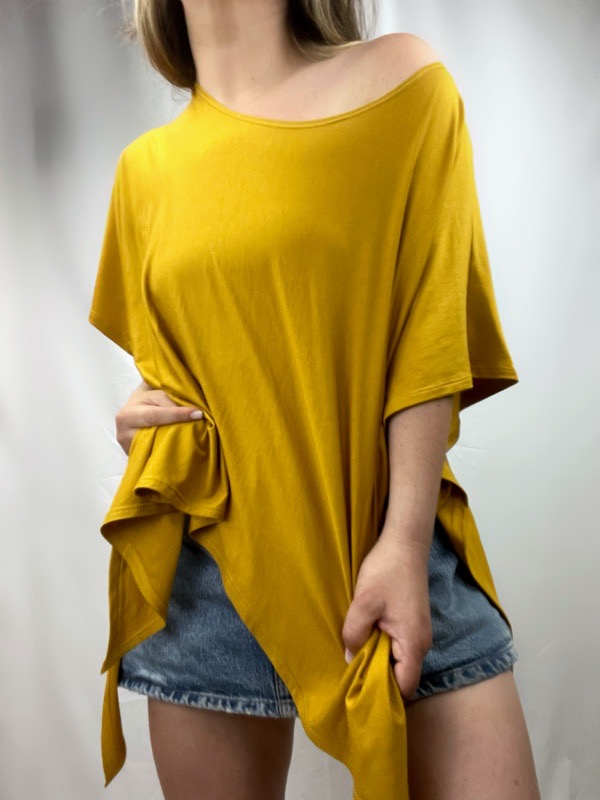 Polera Mostaza Inti Modal