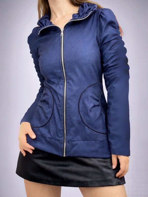 Chaqueta Azul Mezclilla Caroline