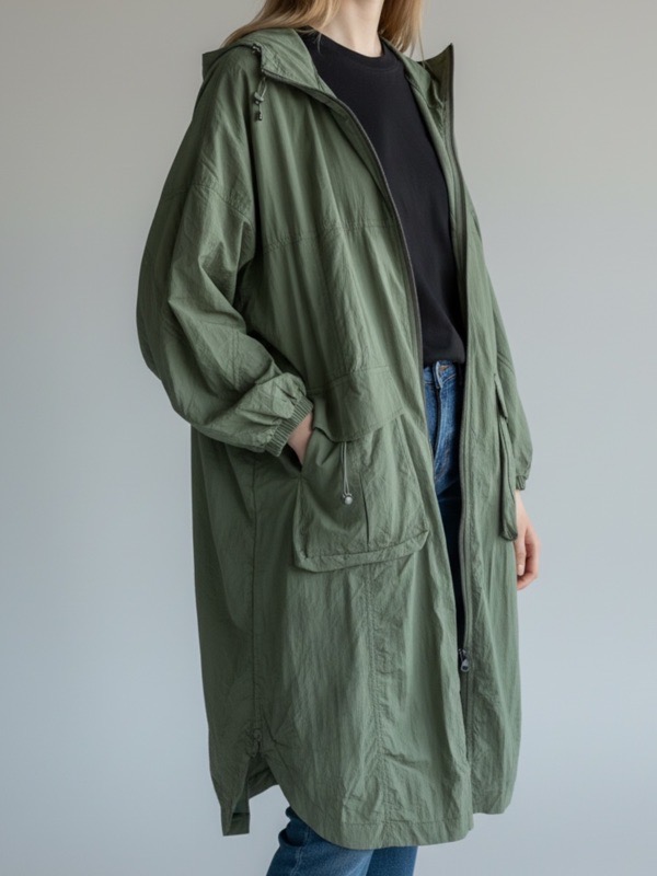 Cortaviento Verde Olivo Urban Lia