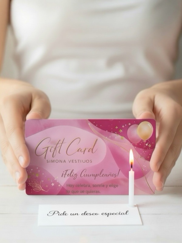 Gift Card Feliz Cumpleaños II