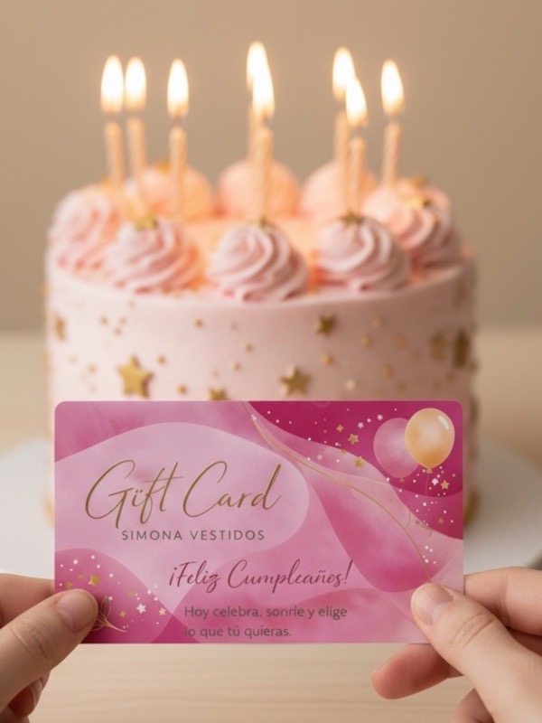 Gift Card Feliz Cumpleaños