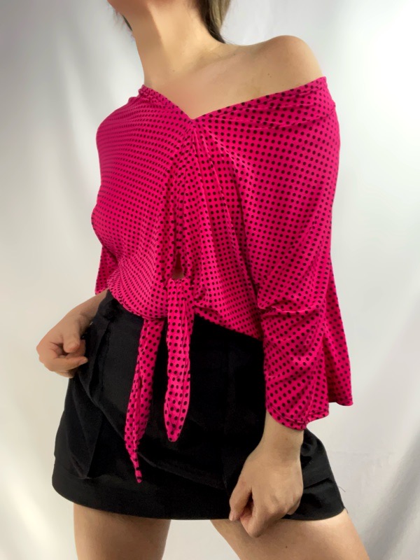 Blusa Lycra Lunar Flour Rose