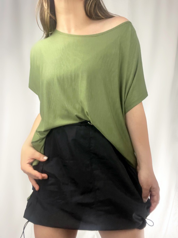 Polera Verde Olivo Gaia Modal