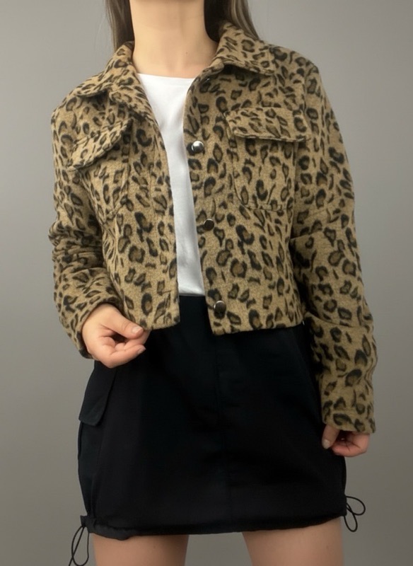 Chaqueta Colette Sauvage Print Leopardo