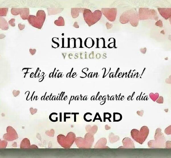 Gift Card Dia Del Amor