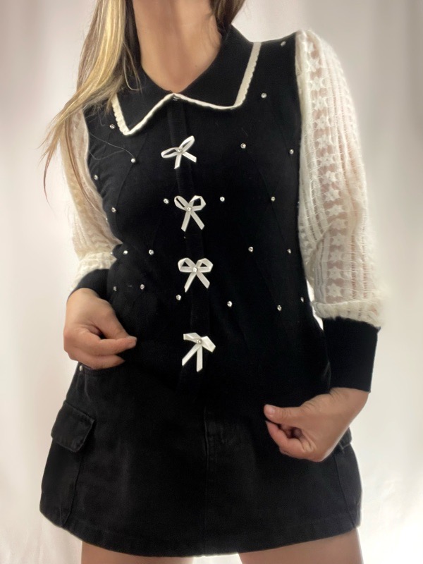 Sweaters Negro Chloé