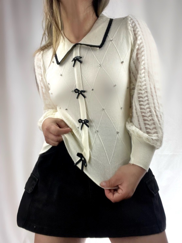 Sweaters Blanco Invierno Chloé