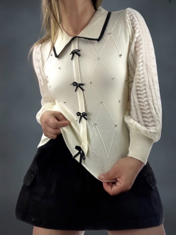 Sweaters Blanco Invierno Chloé