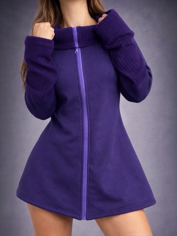 Abrigo Morado Élodie