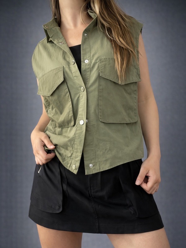 Cortavientos Verde Leyla