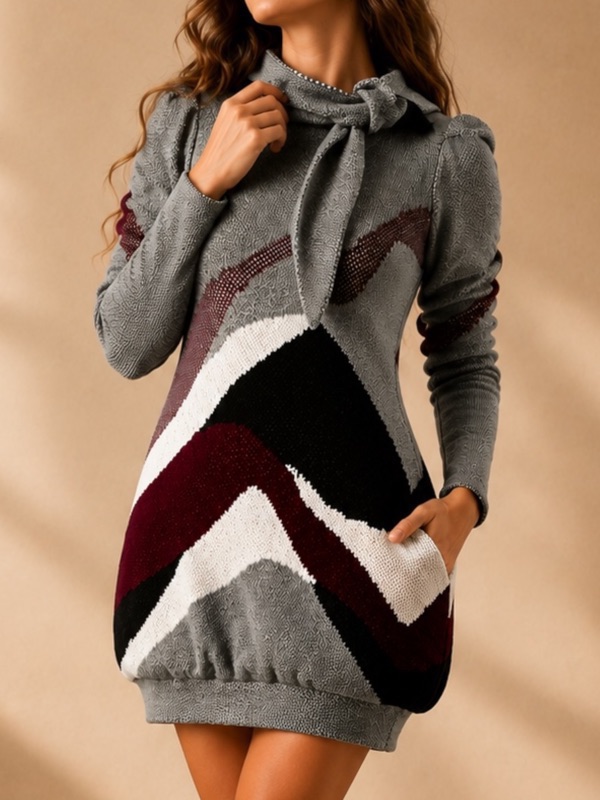 Vestido Verona Gris - Imagen 4