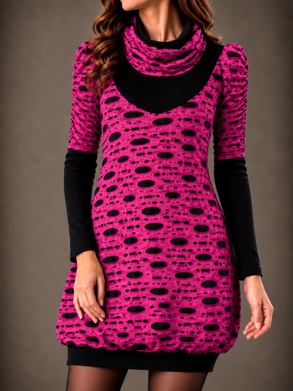 Vestido Fiorella Algodón Elasticado
