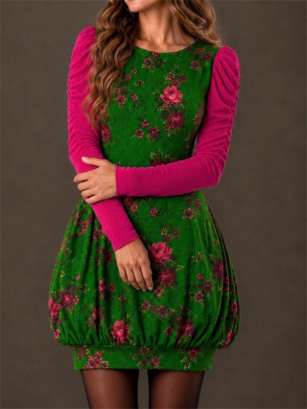 Vestido Fiore di Smeraldo