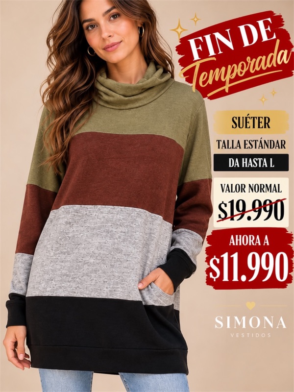 Polera De Lanilla