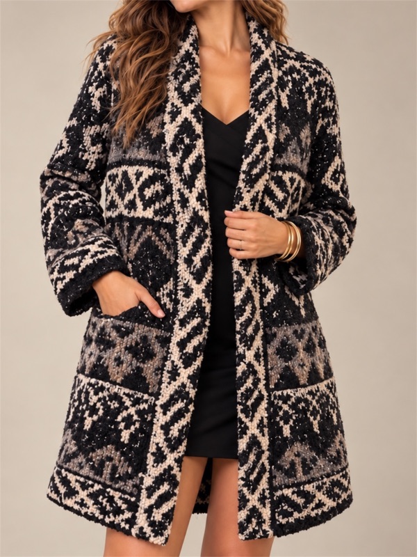 Abrigo Tejido Oversize
