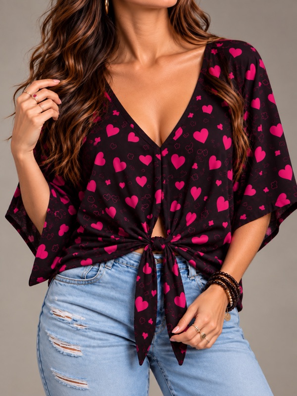 Blusa Corazones