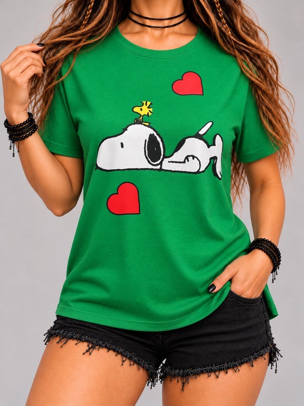 Polera Snoopy Love